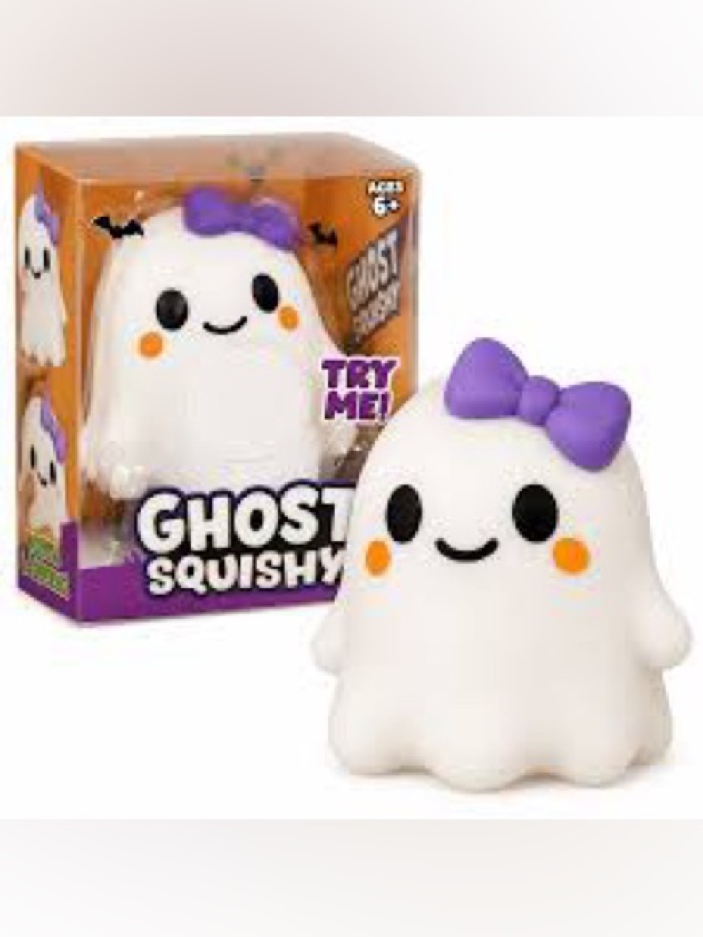 Super Rare Crazy Art Ghost Squishy (Boy or Girl) - sold out !!